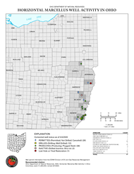Ohio Horizontal Marcellus Well Activity April 2020